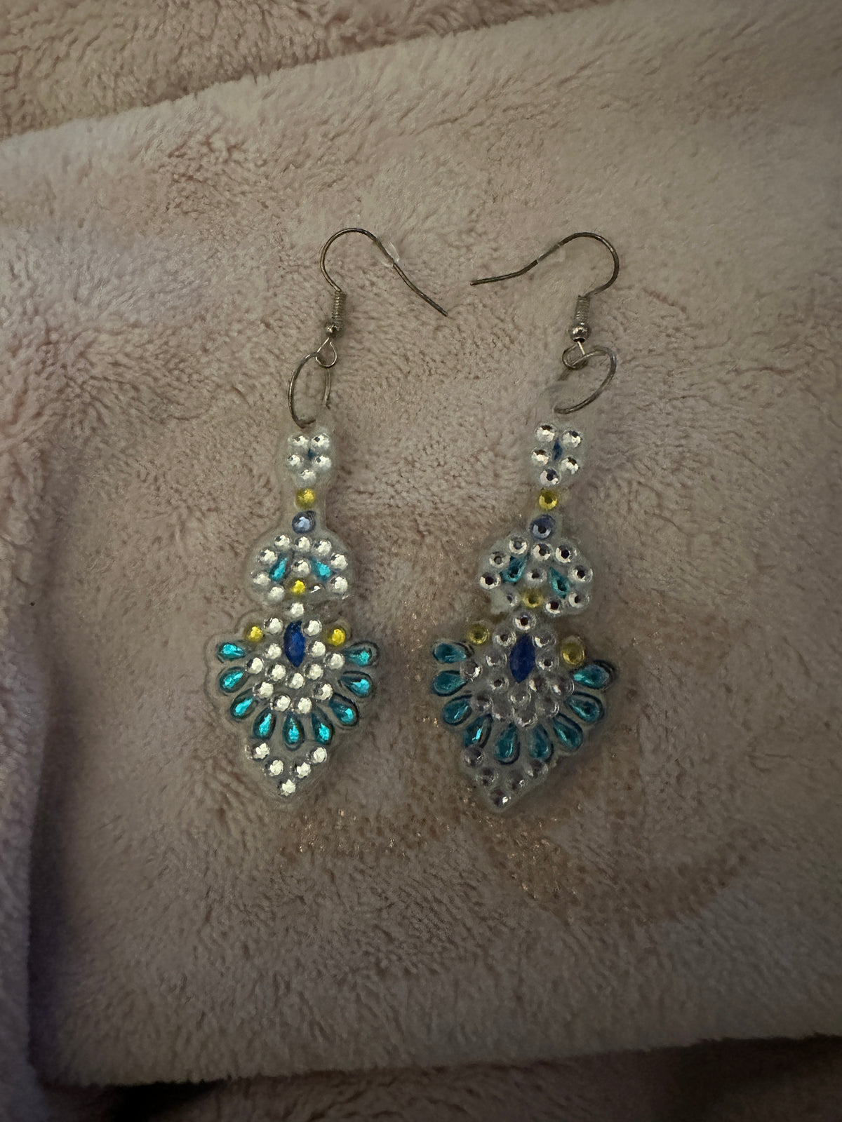 Diamond Art Earrings