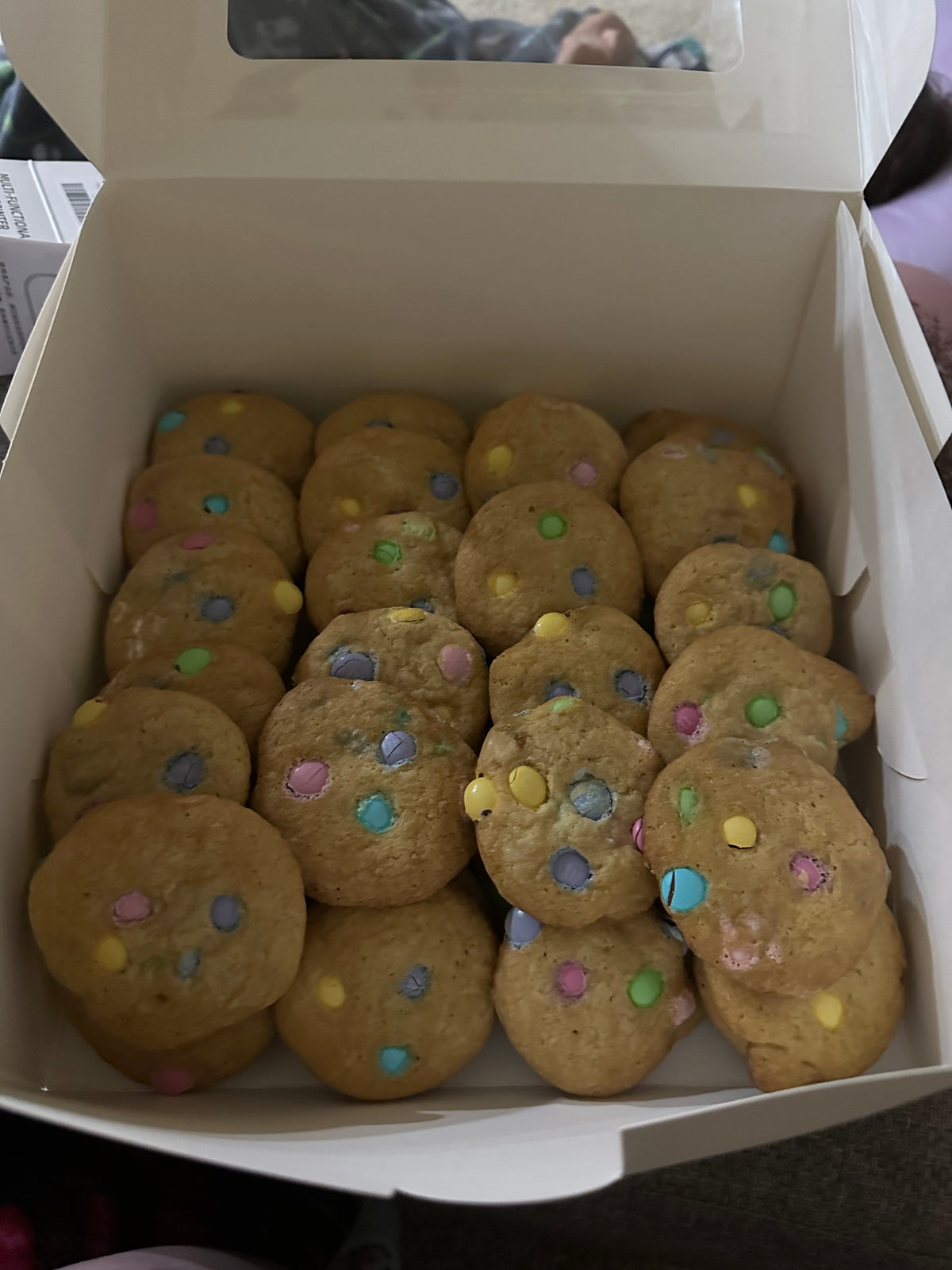 Gluten Free M&M Cookies