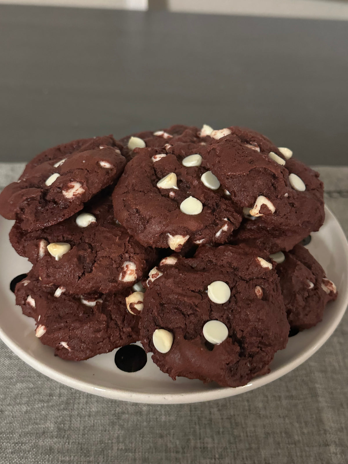 Gluten Free Red Velvet Cookies